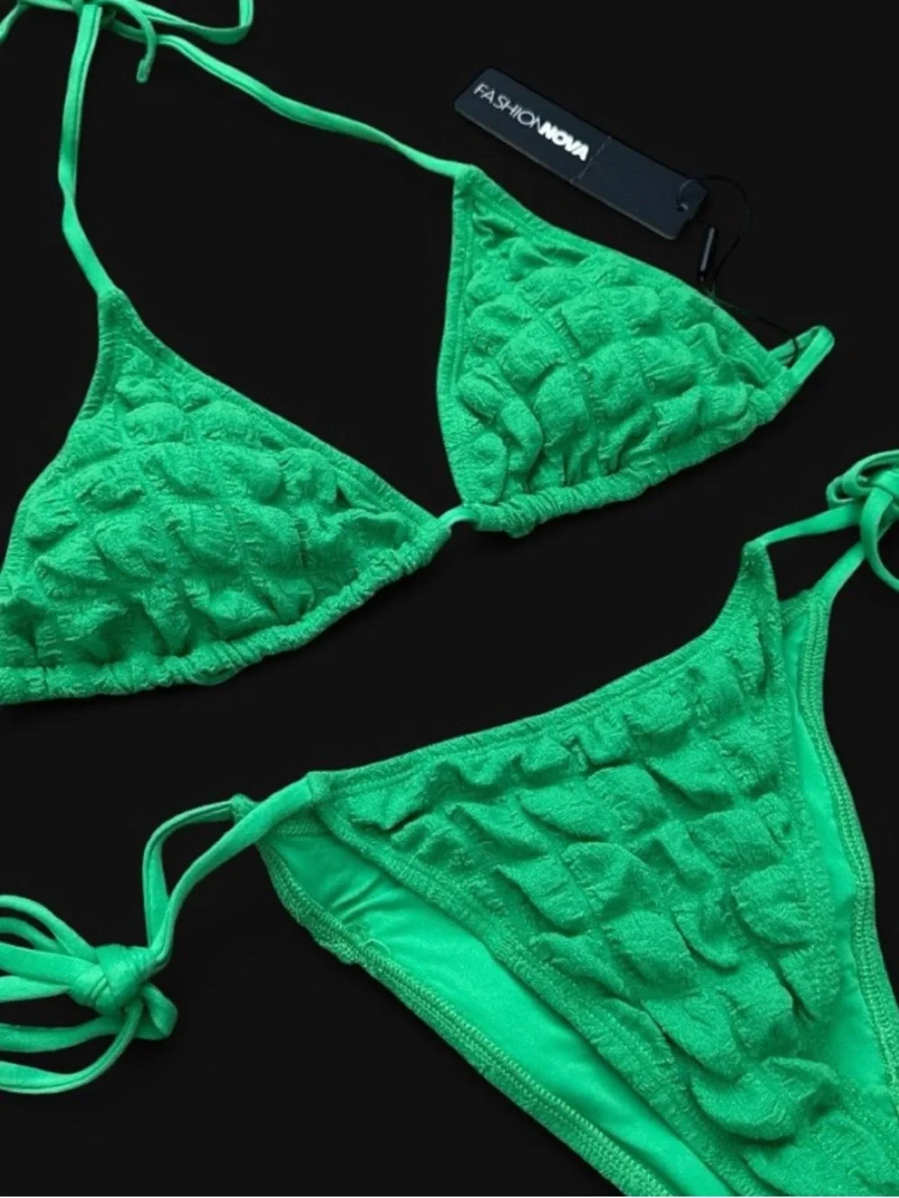 Fashion Nova vibrant green